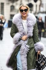 VOGUE WILLIAMS Arrives at Global Radio Studios in London 01/26/2023