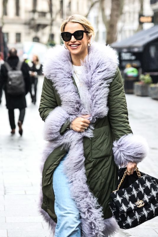 VOGUE WILLIAMS Arrives at Global Radio Studios in London 01/26/2023