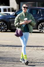 WHITNEY PORT Heading to Pilates Class in Los Angeles 01/06/2023