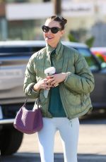 WHITNEY PORT Heading to Pilates Class in Los Angeles 01/06/2023