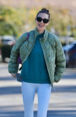 WHITNEY PORT Heading to Pilates Class in Los Angeles 01/06/2023