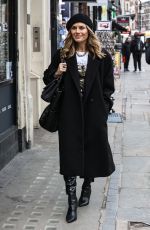 ZOE HARDMAN Arrives at Global Radio Studios in London 01/26/2023