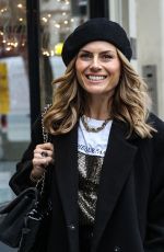 ZOE HARDMAN Arrives at Global Radio Studios in London 01/26/2023