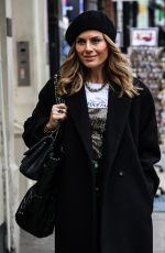 ZOE HARDMAN Arrives at Global Radio Studios in London 01/26/2023