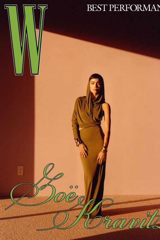 ZOE KRAVITZ for W Magazine Best Performances, January 2023