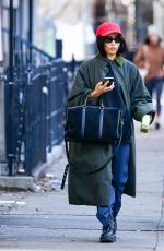 ZOE KRAVITZ Out and About in New York 01/18/2023