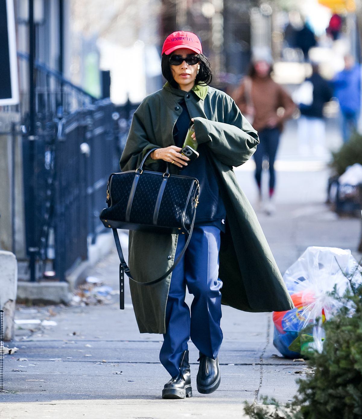 ZOE KRAVITZ Out and About in New York 01/18/2023 – HawtCelebs