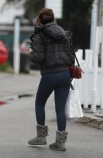 ZOOEY DESCHANEL Out for a Food Run in Brentwood 01/03/2023