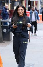 ABBIE HOLBORN Out and About in Manchester 02/26/2023