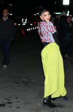 ABLA SOFY Arrives at Tory Burch Fashion Show in New York 02/13/2023