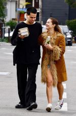 ADDISON RAE and Omar Fedi Grabbing Some Fresh Lunch To Go in Studio City 02/18/2023