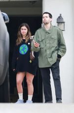 ADDISON RAE and Omer Fedi Out House Hunting in Los Feliz 02/26/2023