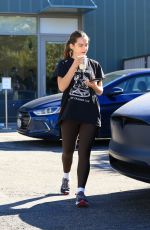 ADDISON RAE Out for Morning Coffee in Los Angeles 02/06/2023