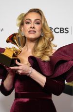 ADELE - 65th Grammy Awards in Los Angeles 02/05/2023