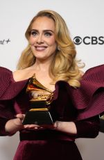 ADELE - 65th Grammy Awards in Los Angeles 02/05/2023