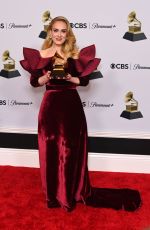 ADELE - 65th Grammy Awards in Los Angeles 02/05/2023
