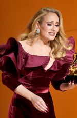 ADELE at 65th Grammy Awards in Los Angeles 02/05/2023