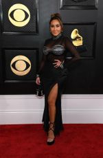 ADRIENNE BAILON at 65th Grammy Awards in Los Angeles 02/05/2023