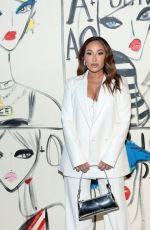 ADRIENNE BAILON at Alice + Olivia Fashion Show in New York 02/11/2023