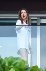 ALESSANDR AMABROSIO a Hotel Balcony in Rio de Janeiro 02/17/2023