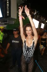 ALESSANDRA AMBROSIO at Major Lazer Concert in Salvador 02/18/2023