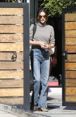 ALESSANDRA AMBROSIO in Jeans and a Turtleneck After a Workout in West Hollywood 01/31/2023