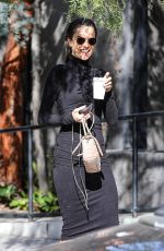ALESSANDRA AMBROSIO Leaves a Hair Salon in Los Angeles 02/13/2023