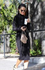 ALESSANDRA AMBROSIO Leaves a Hair Salon in Los Angeles 02/13/2023