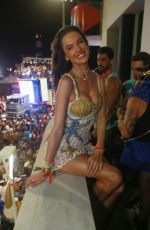 ALESSANDRA AMBROSIO Night oOut with Friends at Express Cabin 2222 Event in Bahia 02/19/2023