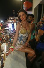ALESSANDRA AMBROSIO Night oOut with Friends at Express Cabin 2222 Event in Bahia 02/19/2023