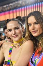 ALESSANDRA AMBROSIO Out at Carnival in Rio De Janeiro 02/20/2023