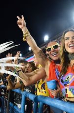 ALESSANDRA AMBROSIO Out at Carnival in Rio De Janeiro 02/20/2023