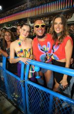 ALESSANDRA AMBROSIO Out at Carnival in Rio De Janeiro 02/20/2023