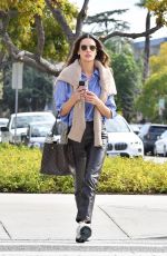 ALESSANDRA AMBROSIO Out for Lunch at R+D Kitchen in Santa Monica 02/03/2023