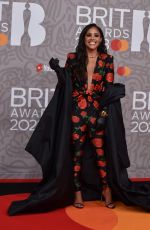 ALEX SCOTT at Brit Awards 2023 at O2 Arena in London 02/11/2023