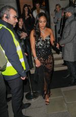 ALEX SCOTT Leaves BAFTA Awards Afterparty in London 02/19/2023