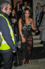 ALEX SCOTT Leaves BAFTA Awards Afterparty in London 02/19/2023