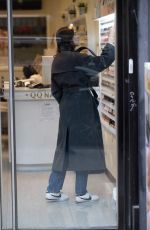 ALEXA CHUNG Arrives at a Nail Salon in New York 02/09/2023