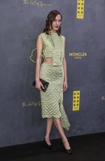 ALEXA CHUNG at Moncler Presents: The Art of Genius in London 02/20/2023