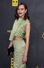ALEXA CHUNG at Moncler Presents: The Art of Genius in London 02/20/2023