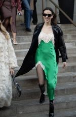 ALEXA CHUNG Out at New York Fashion Week 02/10/2023