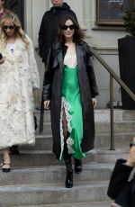ALEXA CHUNG Out at New York Fashion Week 02/10/2023