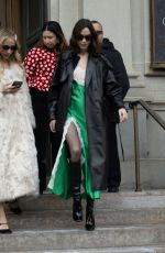 ALEXA CHUNG Out at New York Fashion Week 02/10/2023
