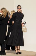 ALEXANDRA DADDARIO Arrives at Christian Dior Fashion Show in Paris 02/28/2023