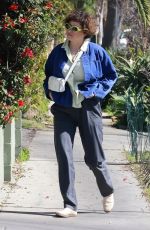ALIA SHAWKAT Out for Lunch with Her Father Tony at All Time Restaurant in Los Angeles 02/21/2023