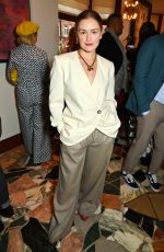 ALICIA AGNESON at Apple TV+ Bafta Brunch in London 02/18/2023