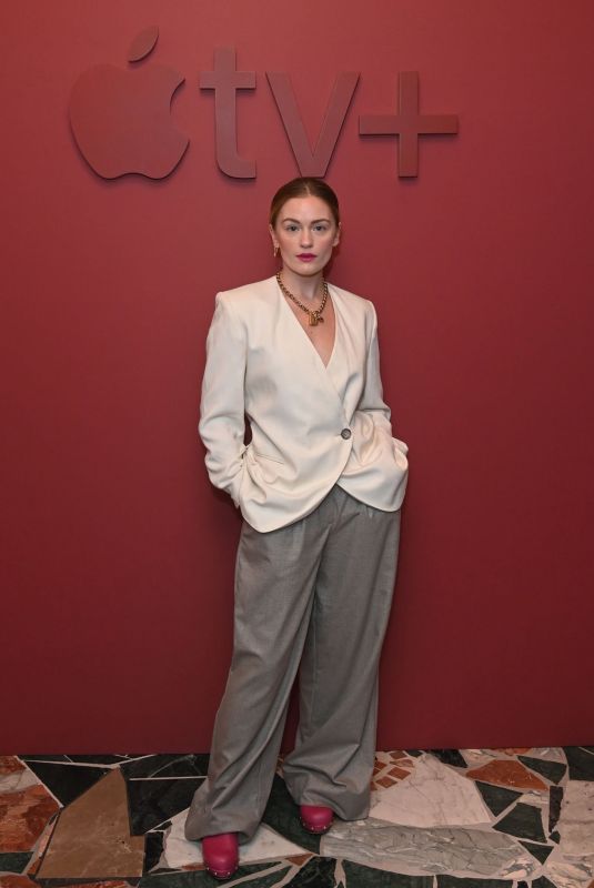 ALICIA AGNESON at Apple TV+ Bafta Brunch in London 02/18/2023