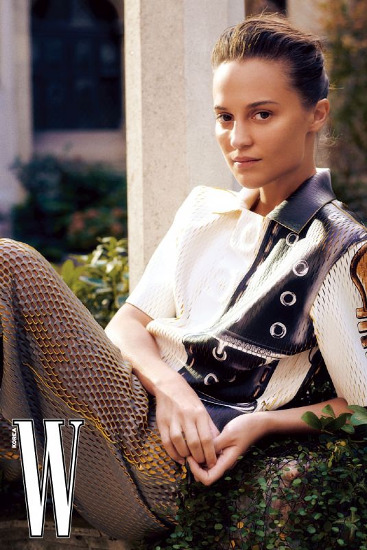 ALICIA VIKANDER for W Magazine, Korea Volume 3 2023