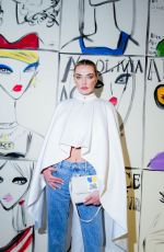 ALINA BAIKOVA at Alice + Olivia Fashion Show in New York 02/11/2023