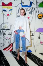 ALINA BAIKOVA at Alice + Olivia Fashion Show in New York 02/11/2023
